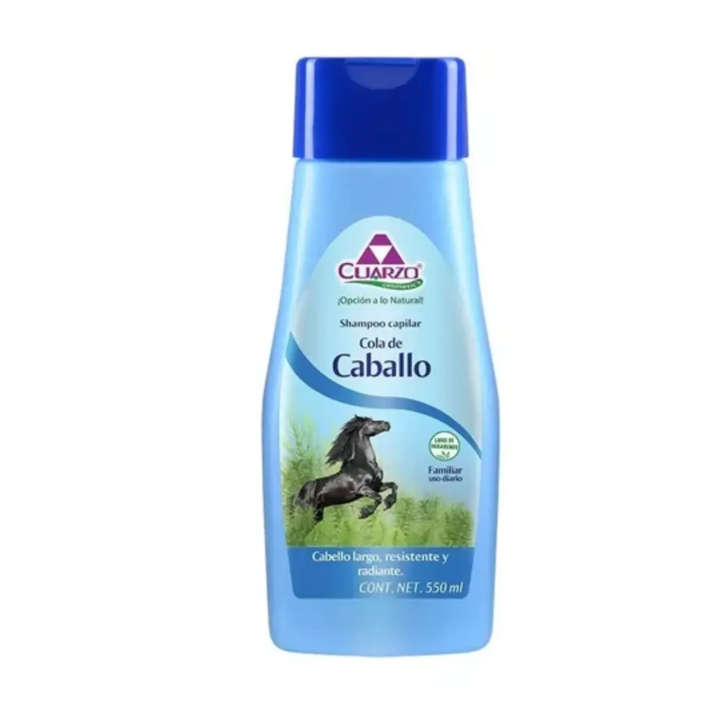 SHAMPOO CAPILAR COLA DE CABALLO C/550ML (CUARZO CO)