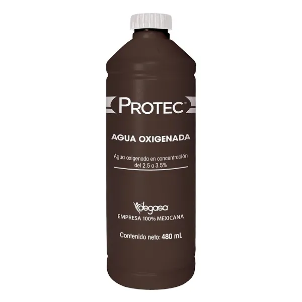 AGUA OXIGENADA PROTEC/480 ML (DEGASA/PROTEC)