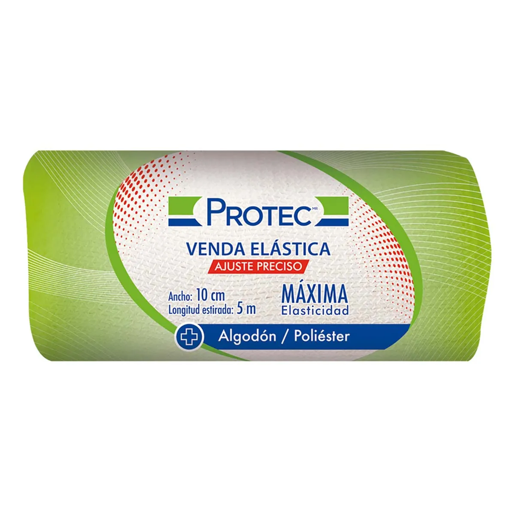 VENDA ELASTICA 10 CM X 5 MT ( PROTEC )( IVA )(DEGASA/PROTEC)