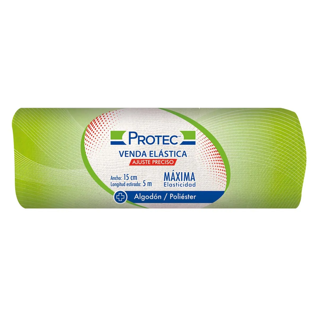 VENDA ELASTICA 15 CM X 5 MT ( PROTEC )( IVA )(DEGASA/PROTEC)