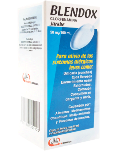BLENDOX 50MG C/60ML JBE (CLORFENAMINA)(DEGORT'S)