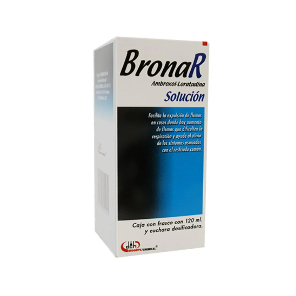 BRONAR C/120ML SOL (AMBROXOL, LORATADINA)(DEGORT'S)