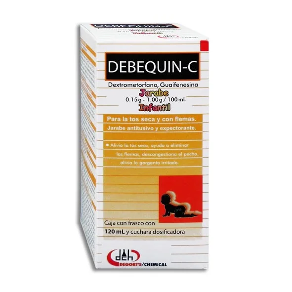 DEBEQUIN-C INF C/120ML JBE (DEXTROMET, GUAIFEN)(DEGORT'S)