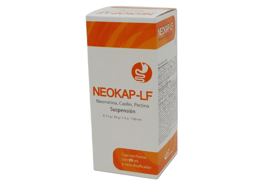 NEOKAP-LF C/90 ML SUSP ( CAOLIN, NEOMICINA, PECTINA )(DEGORT'S)