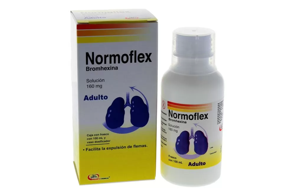 NORMOFLEX ADULTO 160MG C/100ML SOL (BROMHEXINA)(DEGORT'S)