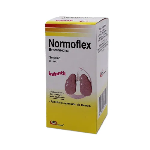 NORMOFLEX INFANTIL  80MG C/100ML SOL (BROMHEXINA)(DEGORT'S)