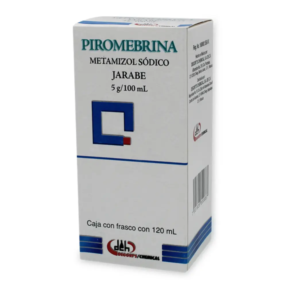 PIROMEBRINA 250MG C/120ML JBE (METAMIZOL SODICO)(DEGORT'S)