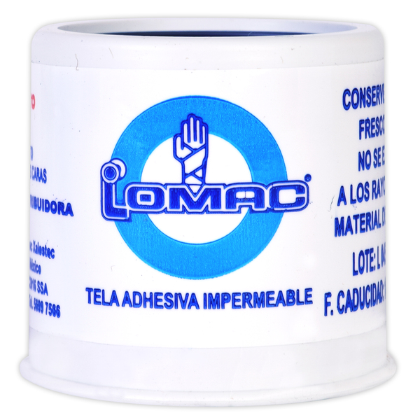 TELA ADHESIVA HOSPIT 1.25CM X 10M C/24PZ  - LOMAC(DISTRIBUIDORA LOMAC)
