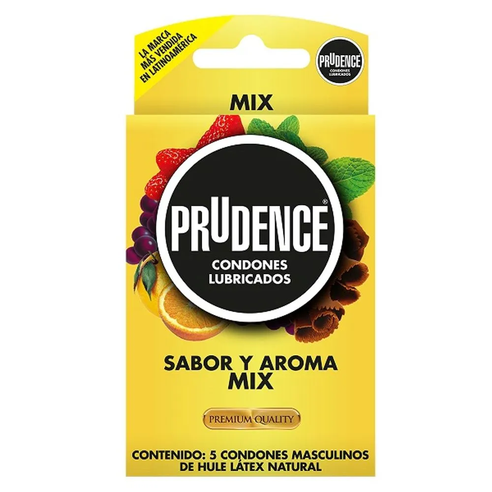 PRUDENCE MIX CARTERA C/5 PRESERVATIVOS (IVA)(DKT DE MEXICO)
