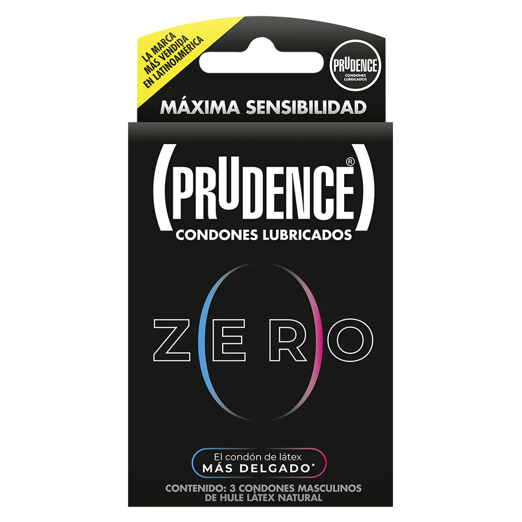 PRUDENCE ZERO CARTERA C/3 PZ PRESERVATIVO (DKT DE MEXICO)