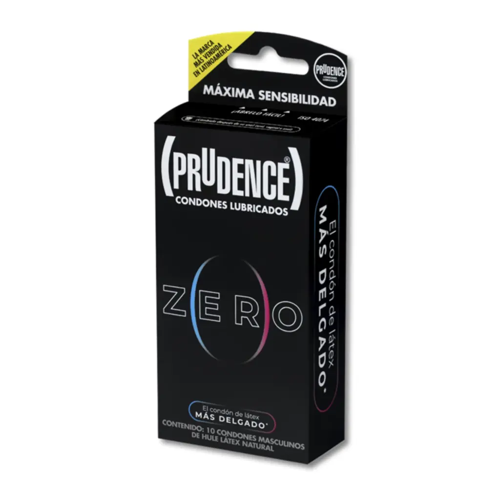PRUDENCE ZERO PAQUETE C/10 PZ (PRESERVATIVO) (DKT DE MEXICO)