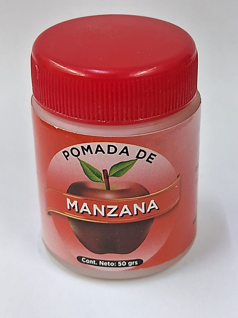 POMADA DE MANZANA 50 GR - ACIDO MALICO/TARTARICO(DROGUERIA MERCURIO)