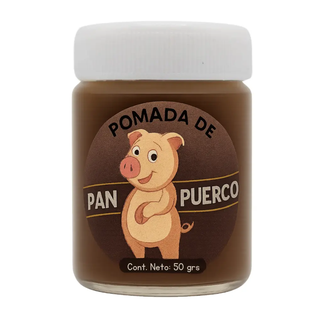 POMADA DE PAN PUERCO 50GR (VASELINA/CANELA/CONTRAHIERBA/JENGIBRE)(DROGUERIA MERCURIO)