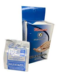SULFATIAZOL POLVO CAJA C/25 SOBRES (DROGUERIA MERCURIO)