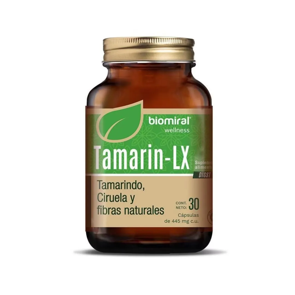 TAMARIN-LX C/30 CAPS (IVA) - TAMARINDO/CIRUELA/FIBRAS (FARMIRAL/BIOMIRAL)