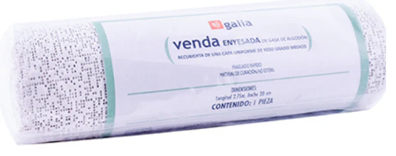 VENDA ENYESADA 20 CM X 2.75 M C/1 PZA ( GALIA ) ( IVA ) ( GALIA TEXTIL )