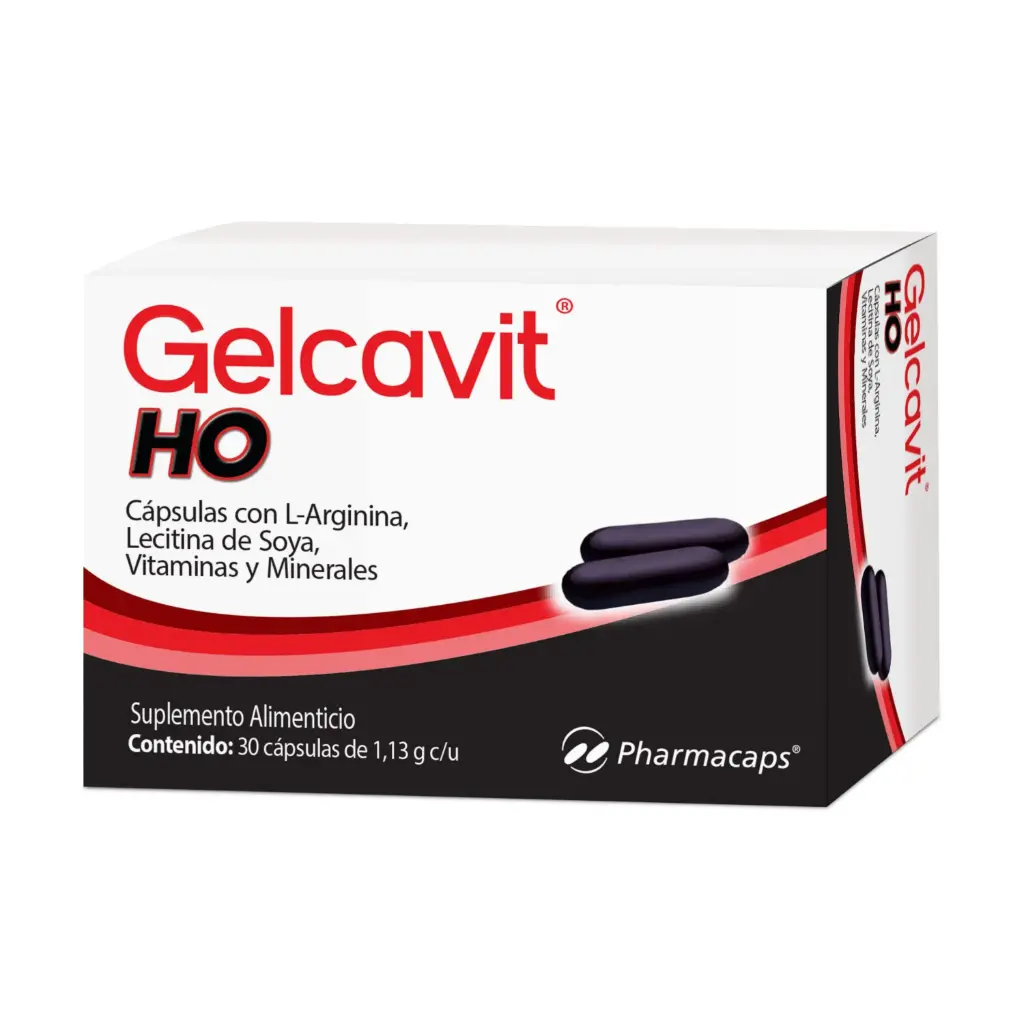 GELCAVIT HO CAPS C/30 (VITAMINAS Y MINERALES)(GELCAPS/PHARMACAPS)