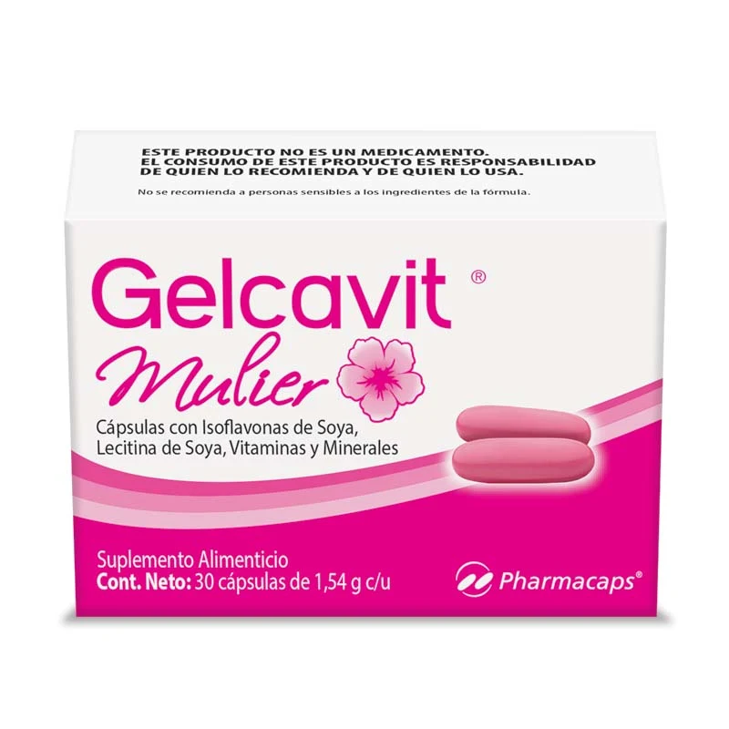 GELCAVIT MULIER CAPSULAS C/30 - MULTIVITAMINAS/MINERALES (GELCAPS/PHARMACAPS)