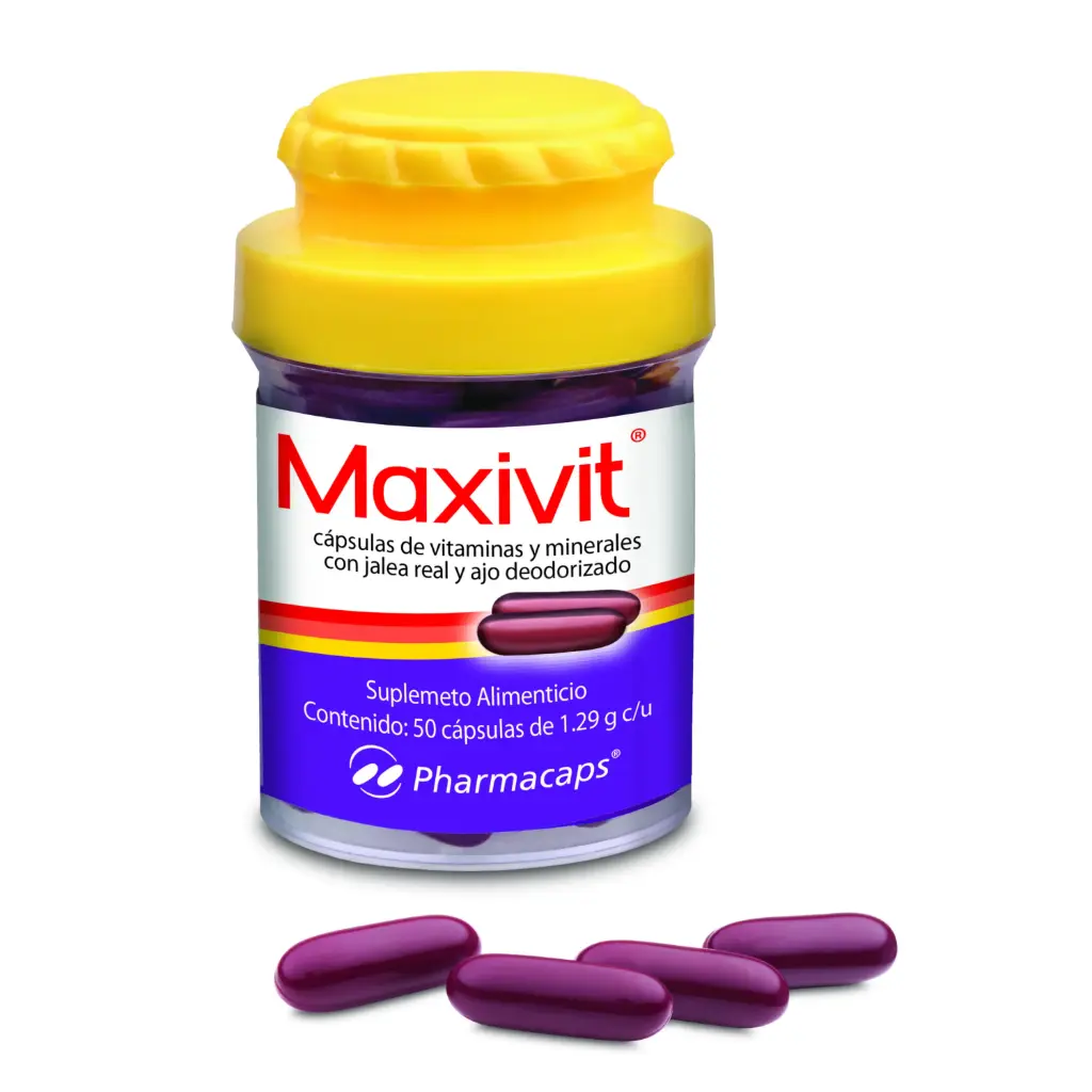 MAXIVIT CAPS C/50 (GELCAPS/PHARMACAPS)