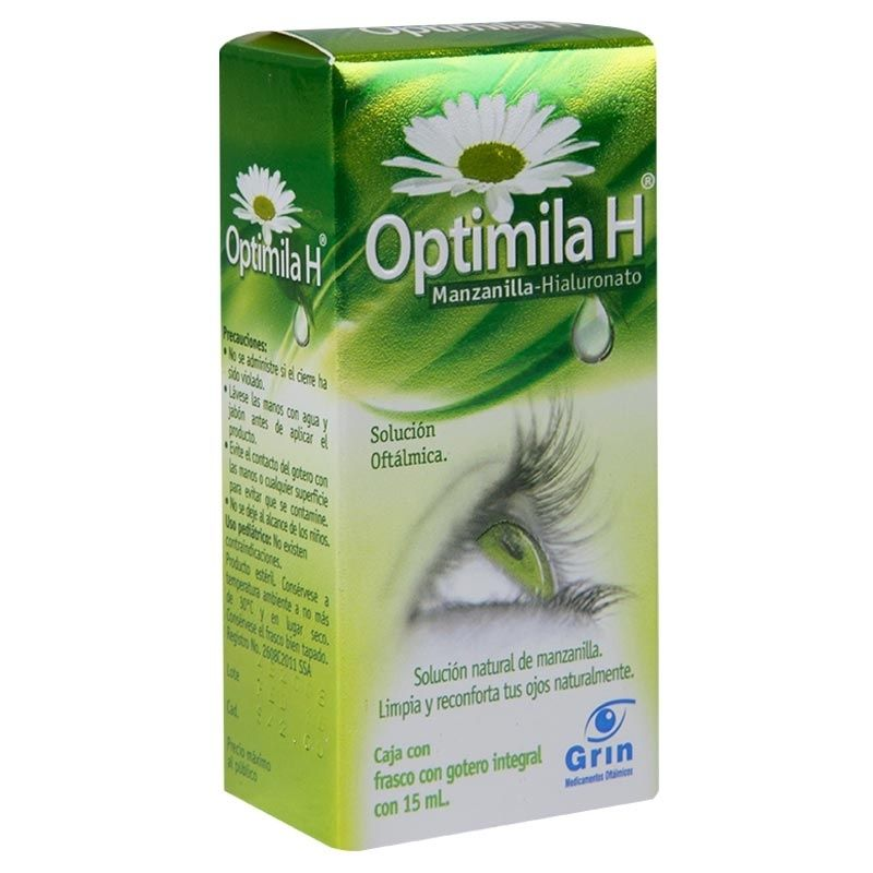 OPTIMILA H  OFT C/15ML GOTAS (HIALURONICO, MANZANILLA)(GRIN)