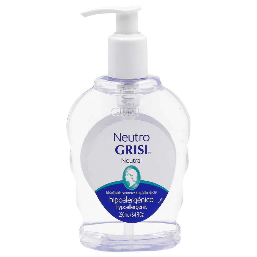 JABON LIQ NEUTRO C/250 ML (GRISI)