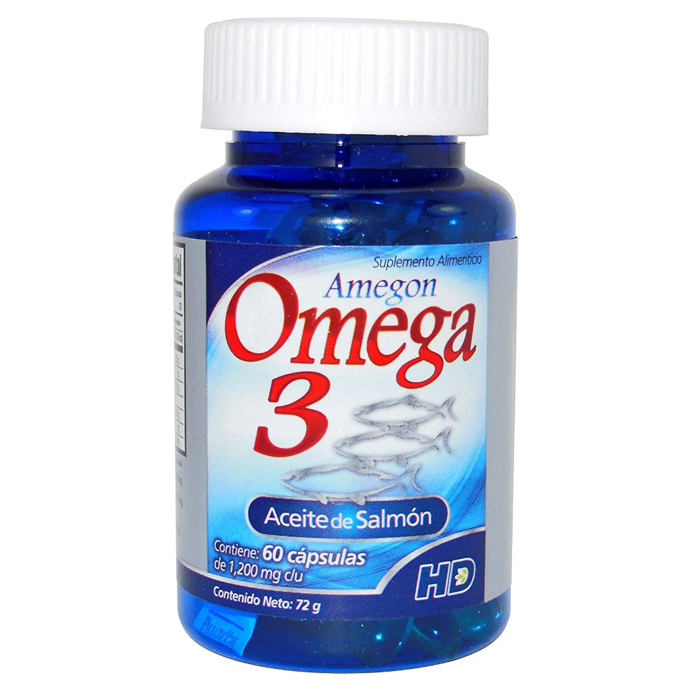AMEGON CAPSULAS C/60 (OMEGA 3)(HD MORELIA)