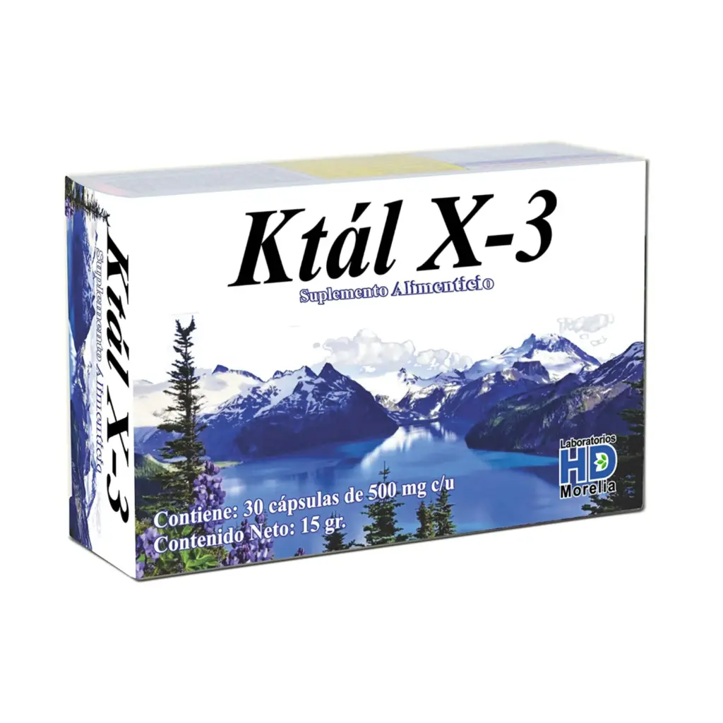 KTAL X-3 CAPS C/30 (HD MORELIA)