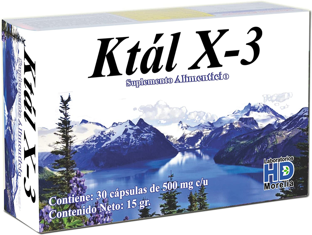 KTAL X-3 CAPSULAS C/30 (HD MORELIA)