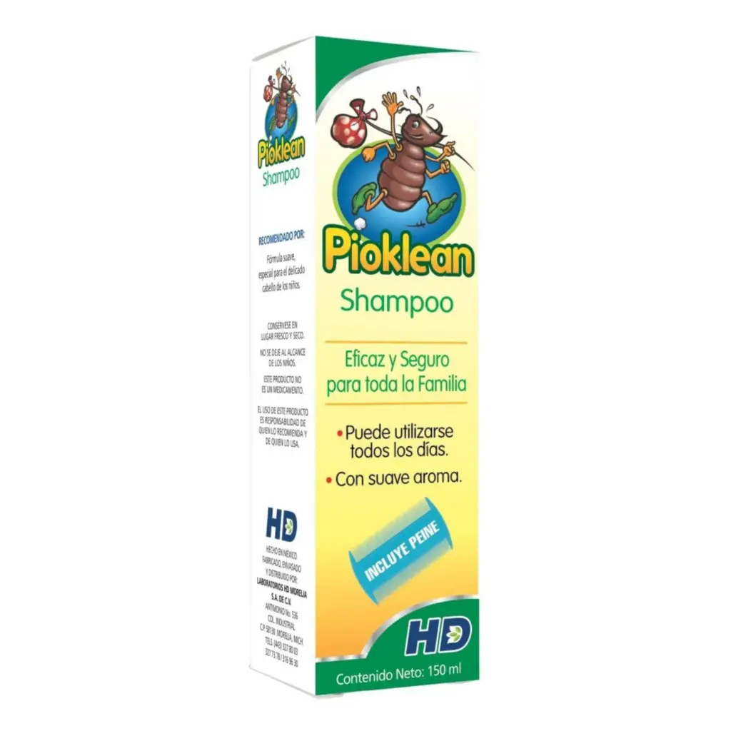 PIOKLEAN SHAMPOO C/150ML (HD MORELIA)