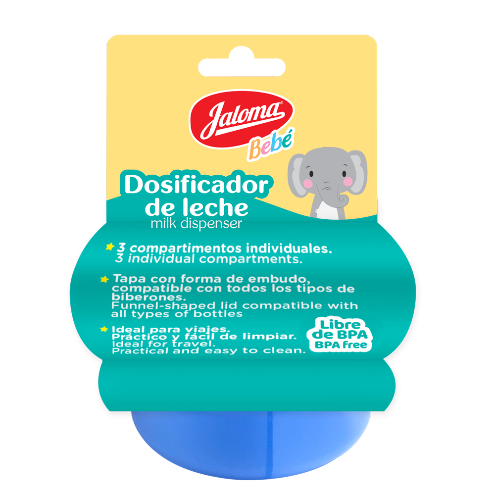 DOSIFICADOR DE LECHE EN POLVO P/BEBE-NIÑO (JALOMA)