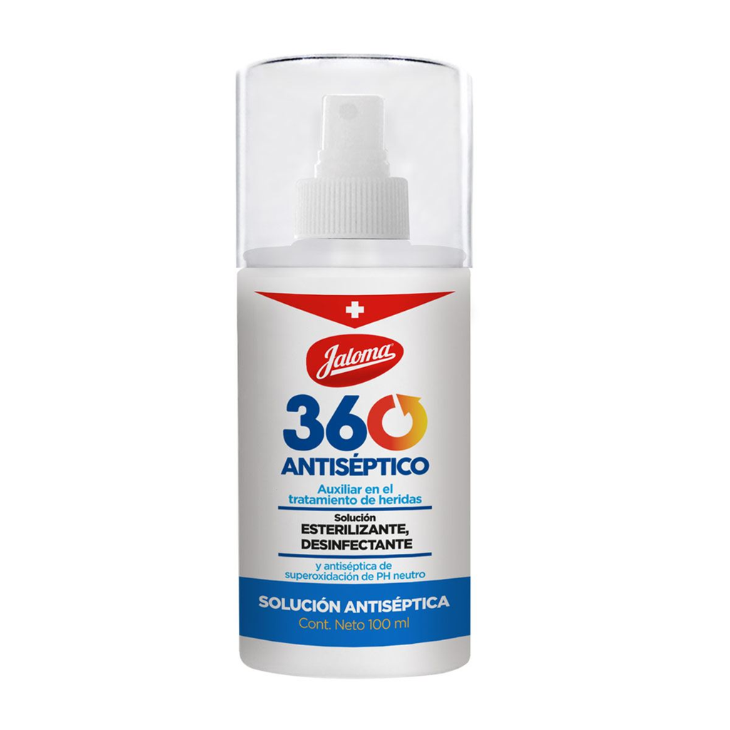 360 ANTISEPTICO C/100ML SOL (ACIDO HIPOCLOROSO)(IVA)(JALOMA)