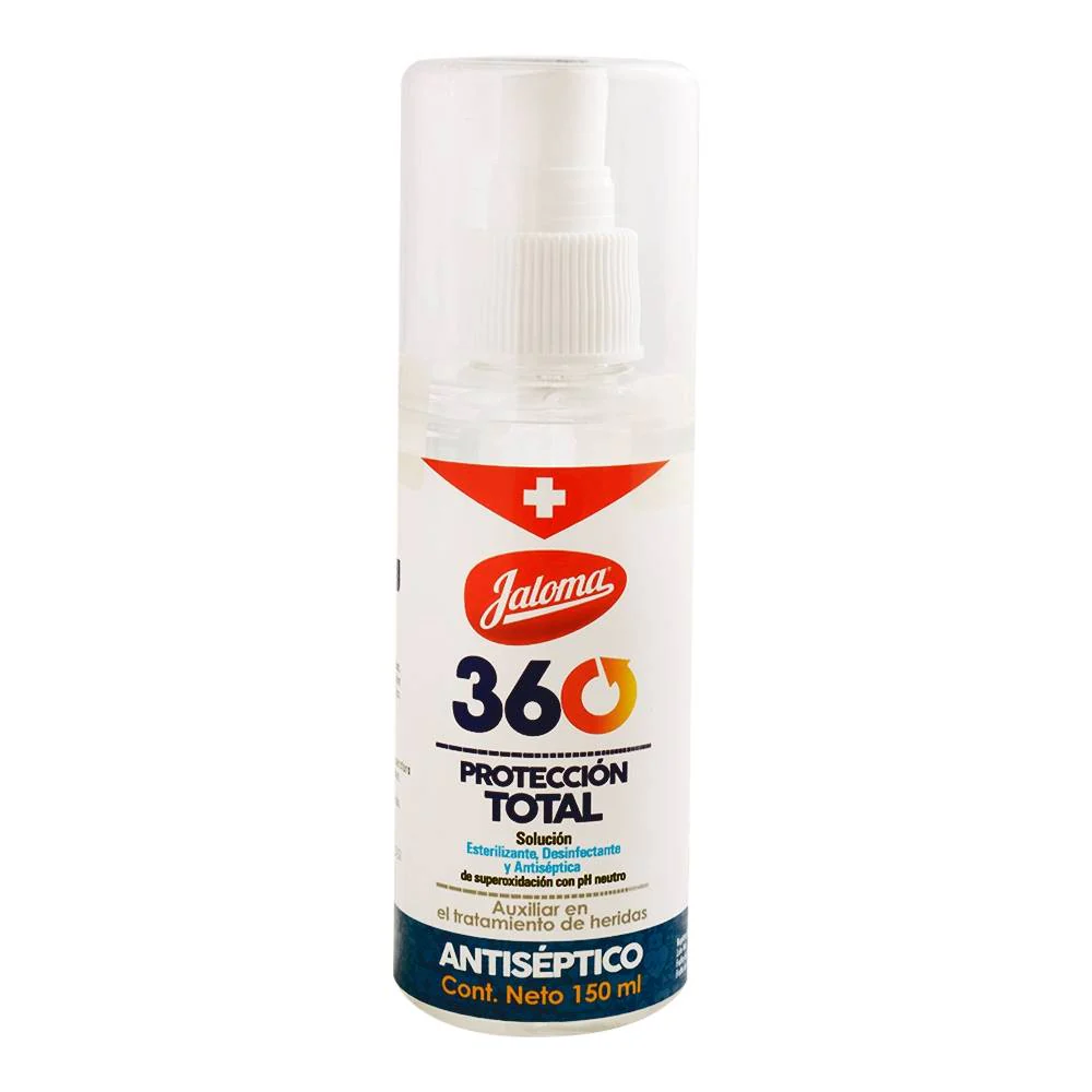360 ANTISEPTICO C/150 ML SOL (ACIDO HIPOCLOROSO)(IVA)(JALOMA)