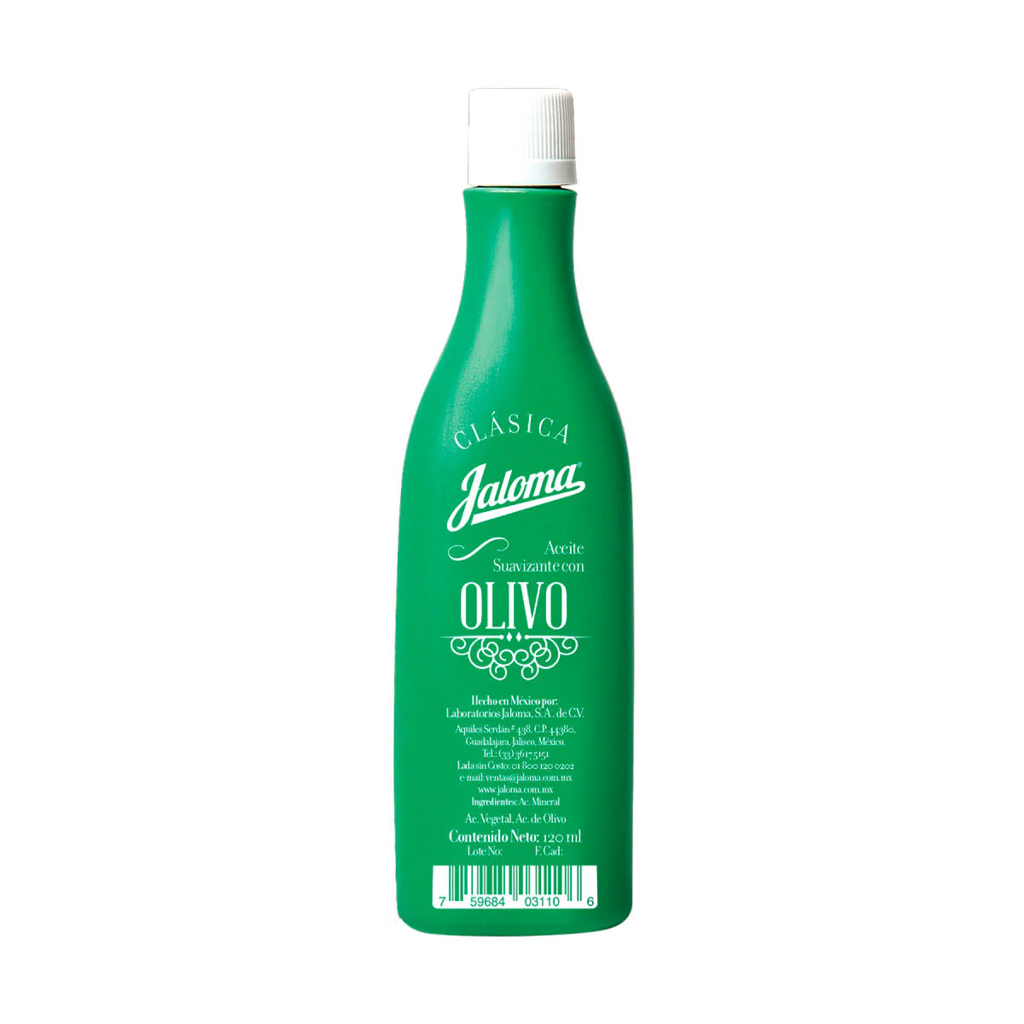 ACEITE DE OLIVO C/120 ML ENVASE VERDE (IVA)(JALOMA)