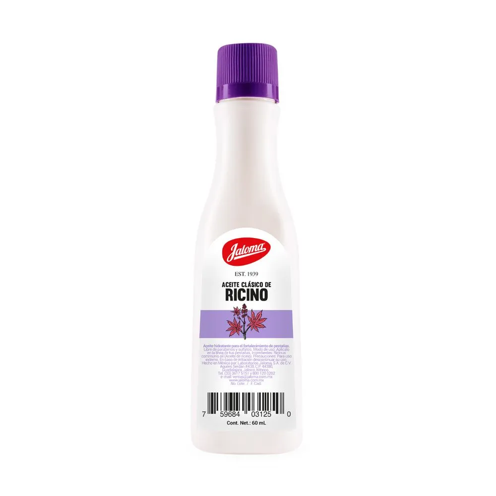 ACEITE DE RICINO FRASCO C/60 ML (JALOMA)(IVA)