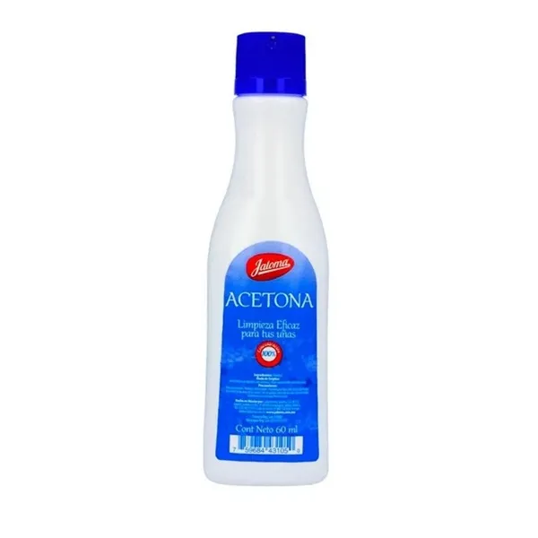 ACETONA FRASCO C/60 ML (IVA)(JALOMA)