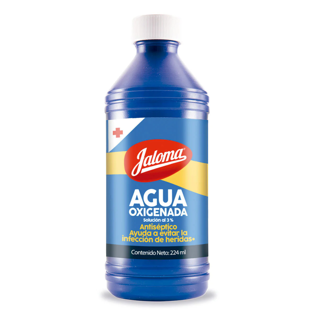 AGUA OXIGENADA C/224 ML ( IVA )(JALOMA)