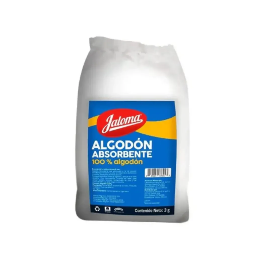 ALGODON JALOMA C/100 SOBR. DE 3GR (IVA)