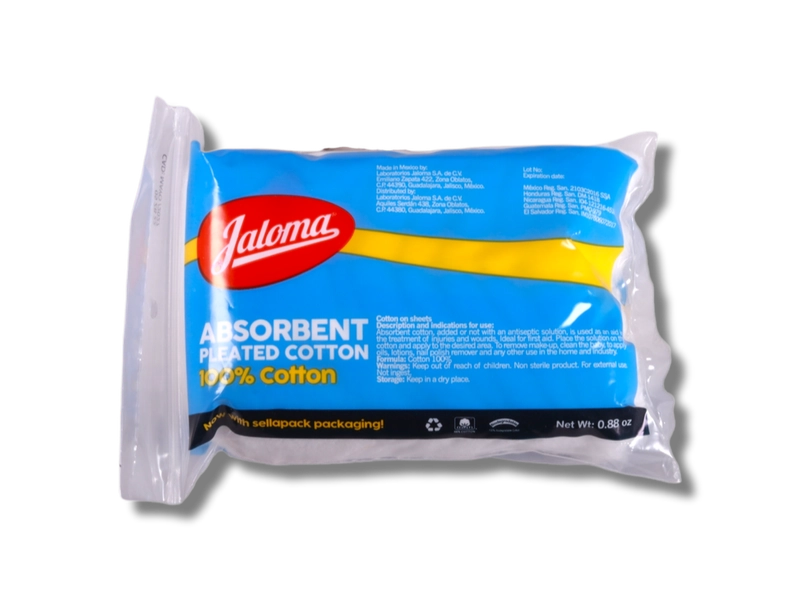 ALGODON PLISADO BOLSA C/25GR (IVA)(JALOMA)