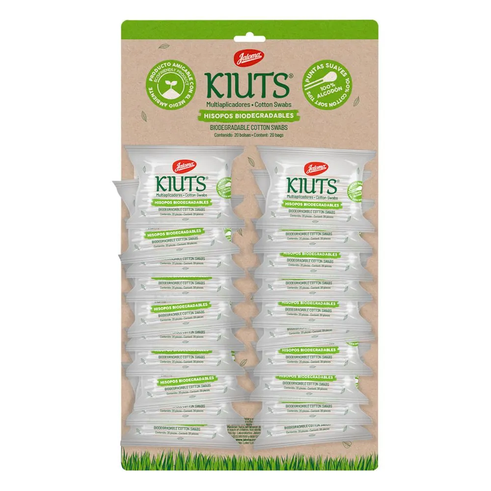 APLICADOR KIUTS CARTERA C/20 SOBRES C/20 PZAS  (IVA)(JALOMA)