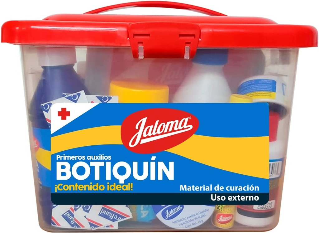 BOTIQUIN CAJA PLASTICA ( IVA )(JALOMA)