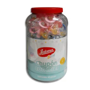 CHUPON CON MIEL VITROLERO C/40 PZAS (IVA)(JALOMA)