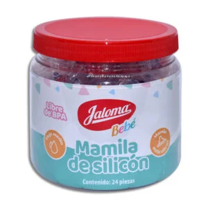 MAMILA SILICON ESP VITROLERO C/24 PZAS (JALOMA)