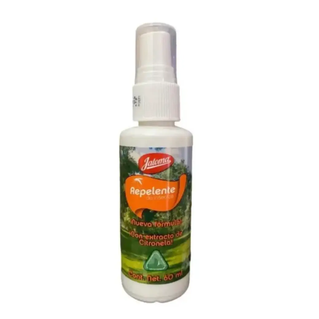 REPELENTE P/INSECTOS C/60 ML C/ATOMIZADOR (CITRONELA)(IVA)(JALOMA)