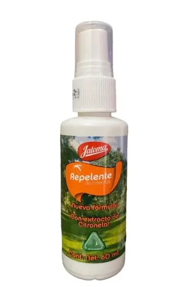 REPELENTE P/INSECTOS C/60 ML C/ATOMIZADOR (CITRONELA)(IVA)(JALOMA)