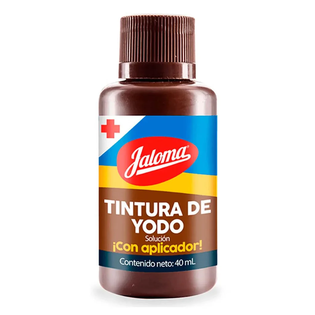 TINTURA DE YODO S/CAJA C/40 ML ( JALOMA ) ( IVA )(JALOMA)