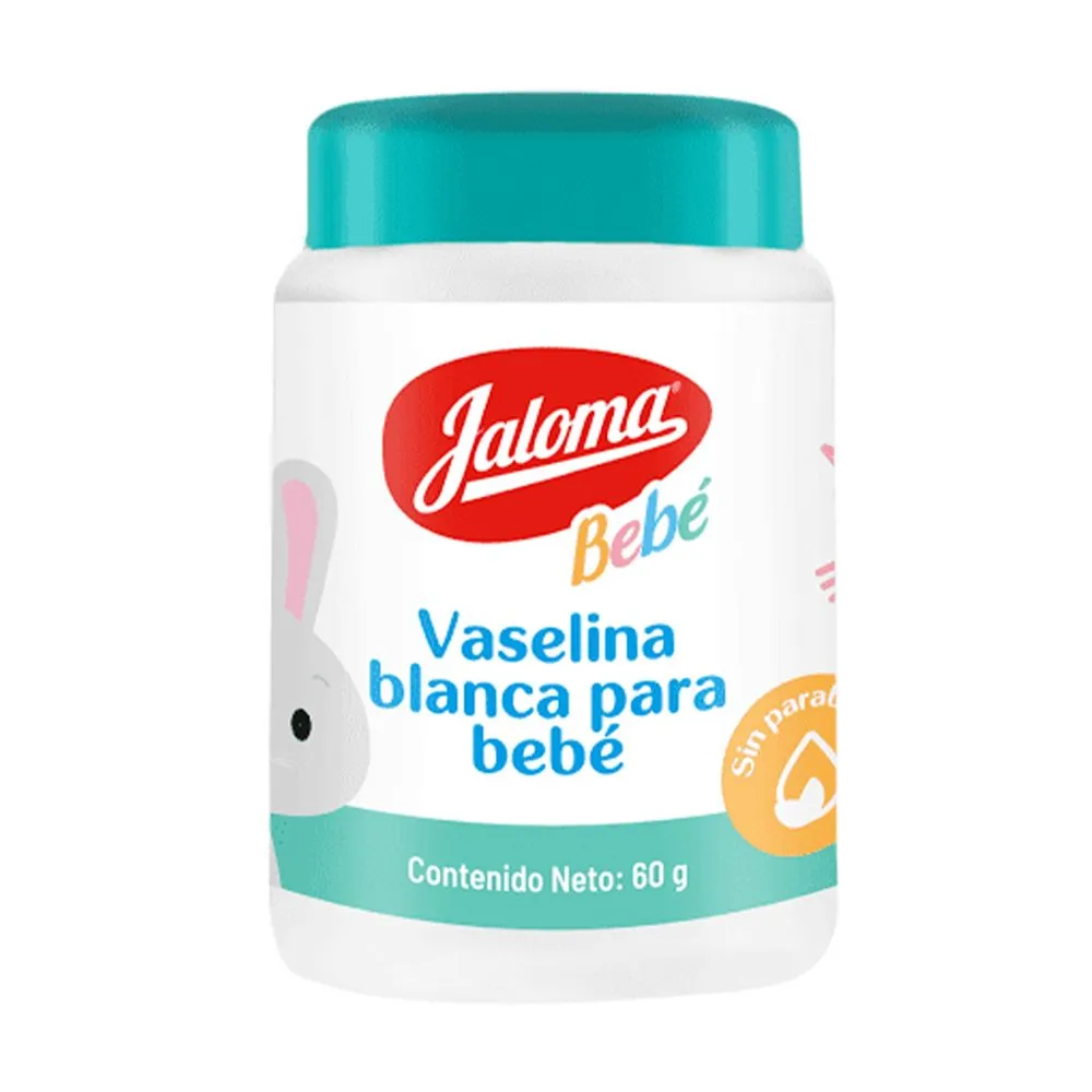 VASELINA BLANCA PARA BEBE TARRO C/60G (JALOMA)(IVA)