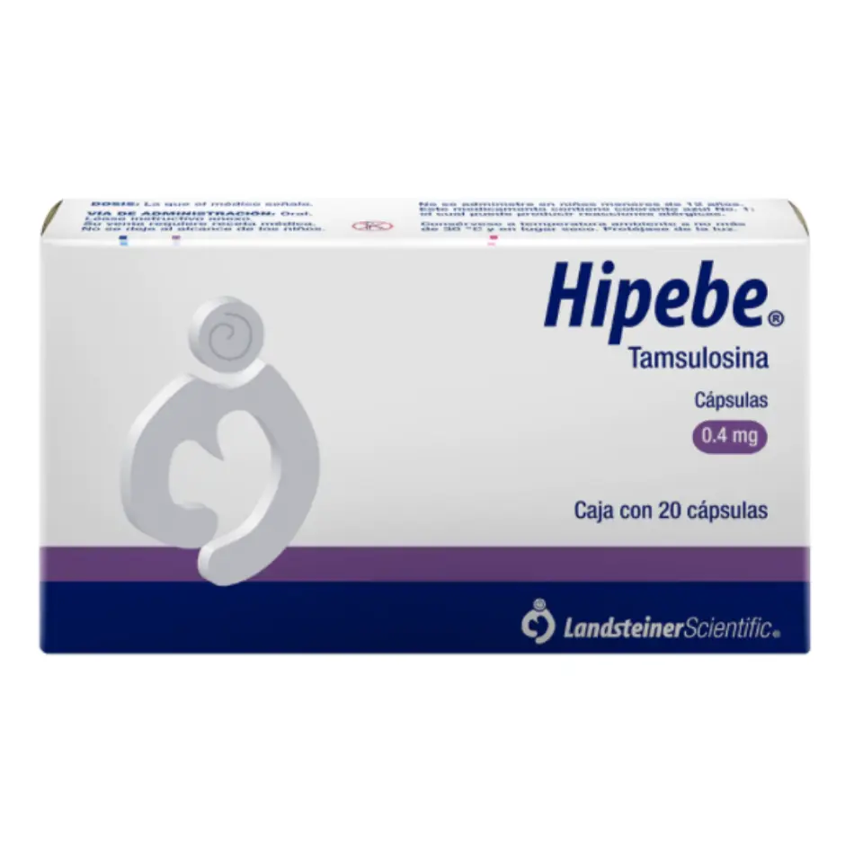 HIPEBE 0.4MG C/20 CAPS (TAMSULOSINA)(LANDSTEINER)