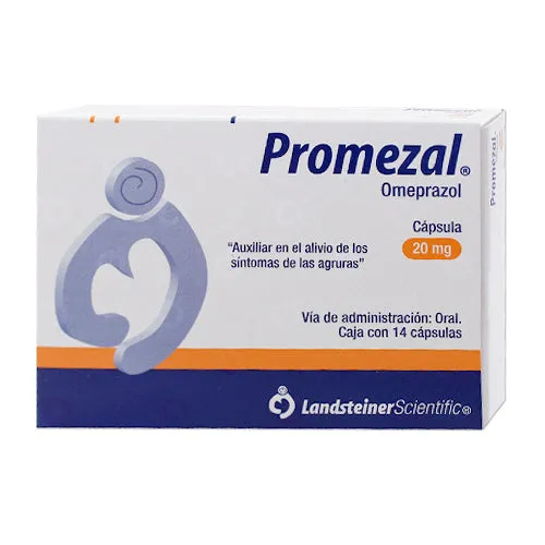 PROMEZAL 20 MG C/14 CAPS (OMEPRAZOL)(LANDSTEINER)