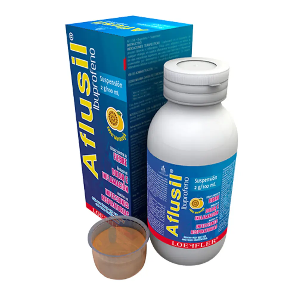 AFLUSIL C/120ML SUSP (IBUPROFENO)(LOEFFLER)