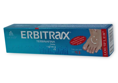 ERBITRAX 1 % C/15 G CREMA (TERBINAFINA) (LOEFFLER)